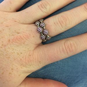 Discontinued Authentic Pandora 8 pod pave