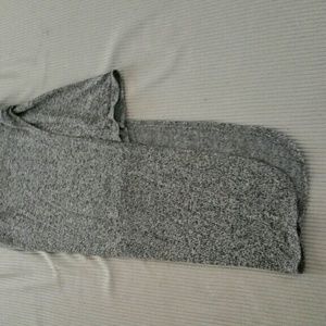 Gray assymetrical skirt