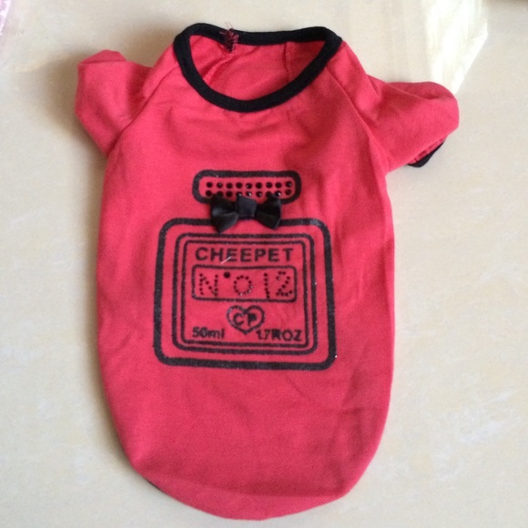 NEW hot pink Small breed dog pet shirt!