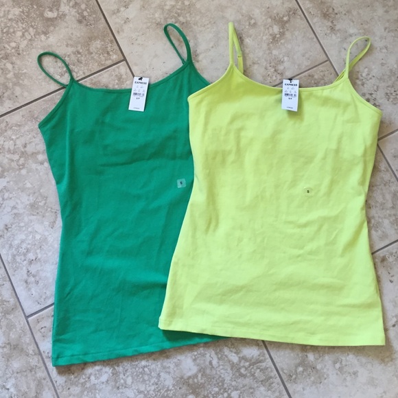 2 NWT Express Sexy Stretch Camisoles