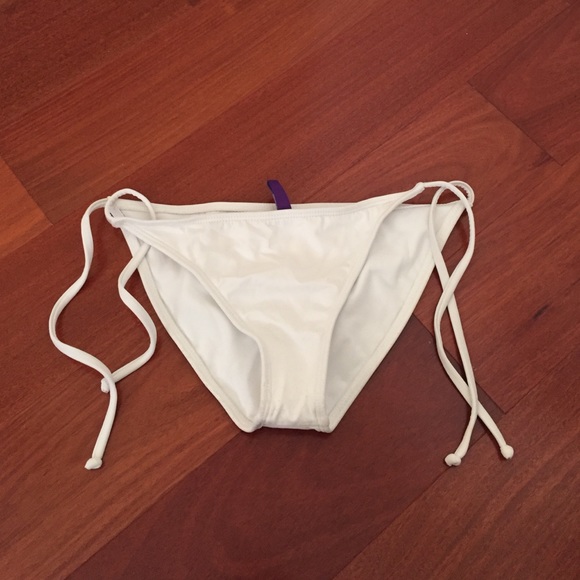 Basic White Bikini Bottom