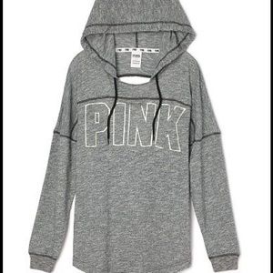 VS Pink open back hoodie