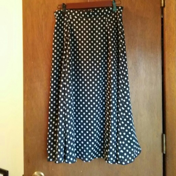 Polka dot skirt