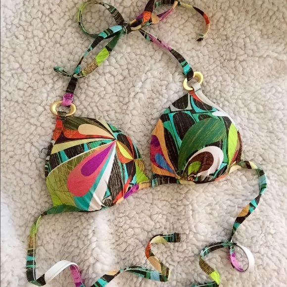 Trina Turk bikini top (Size 4)