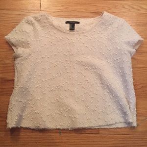 Knit crop top