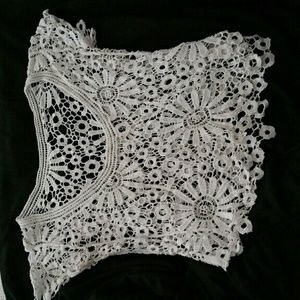 Crotchet crop top
