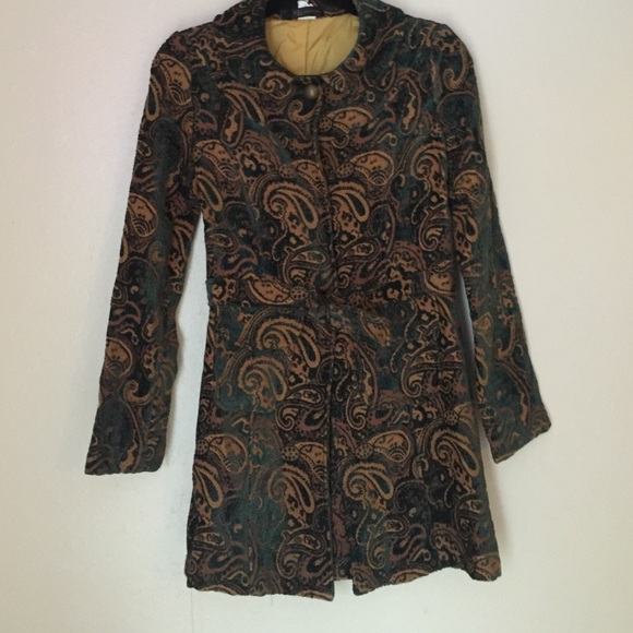 Vintage paisley coat