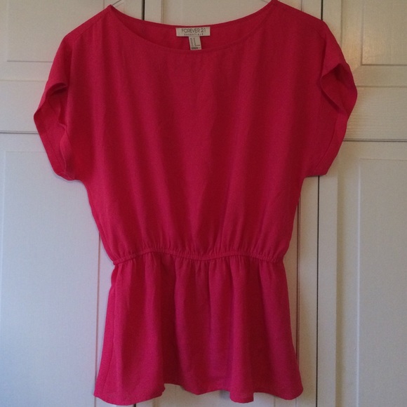Forever 21 peplum top