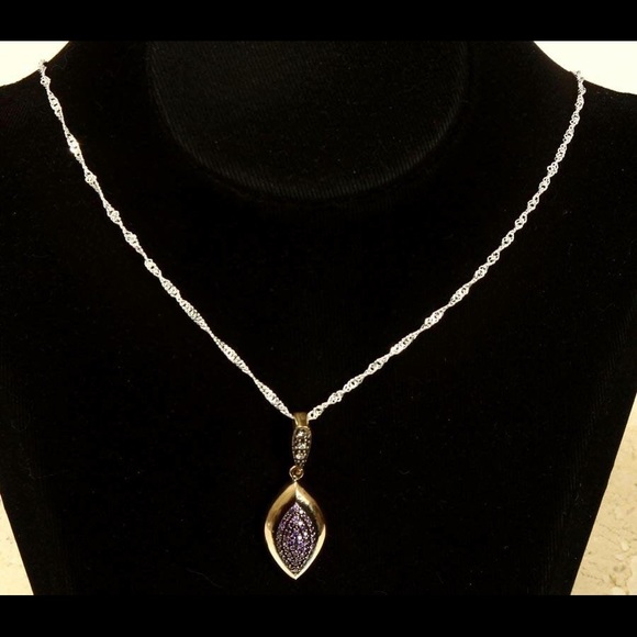 Topaz amethyst set