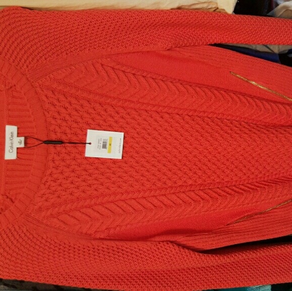 Calvin Klein side zip sweater