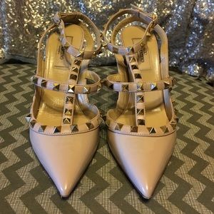 Valentino Rock Stud Heels 37