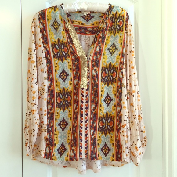 Anthropologie top size M (tiny brand) boho