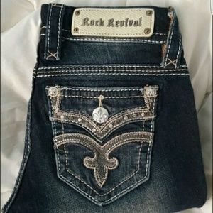 Rock Revival Ripped Jeans