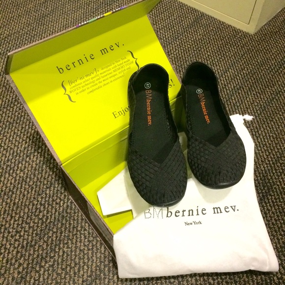 SOLD---NWT black Bernie Mev 'Catwalk' Sneaker - Picture 2 of 4