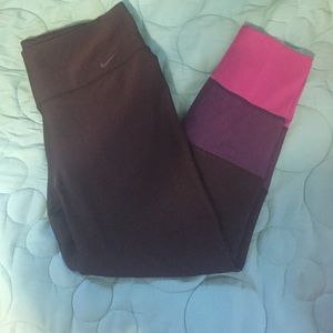 Black size medium Nike running pants!
