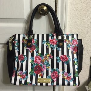 FLASH SALE!! betsey johnson floral purse.