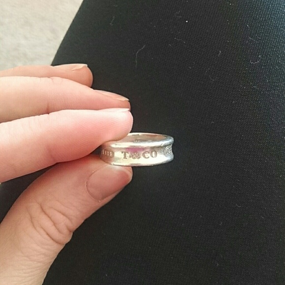 Tiffany & Co 1837 sterling silver ring