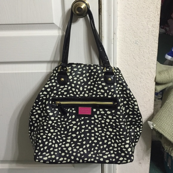 BJ purse black/white