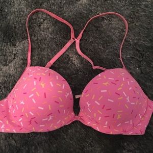 Victoria's Secret pink confetti 34B bra