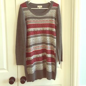 Pink rose size Xl sweater dress