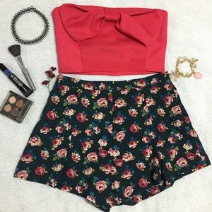 Cute floral shorts