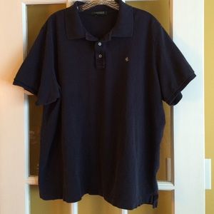 Lauren Ralph Lauren Navy Polo Top