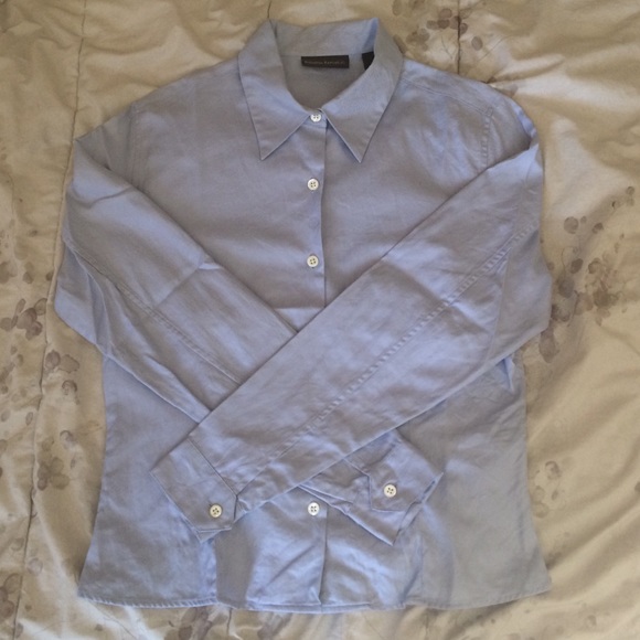 Light blue button down shirt