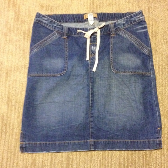 Old Navy Maternity Jean Skirt