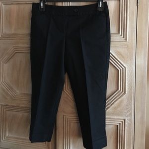Ann Taylor Petite Black Capris
