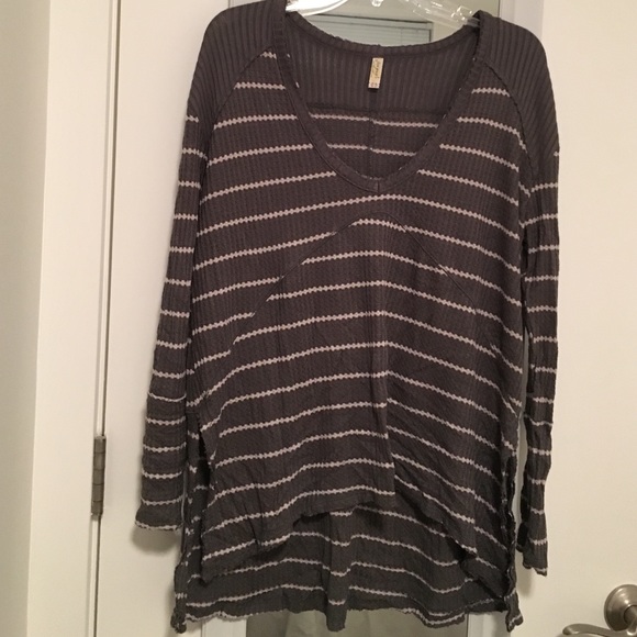 Free People striped long sleeve