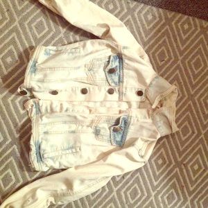 This is a Free People jean jacket!