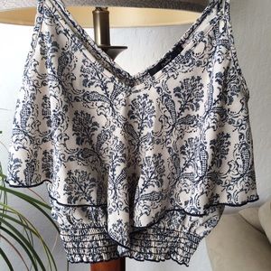 PayPaya Pristine Condition Ruffled Crop Cami