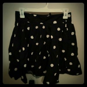 Polka dot vintage inspired pin up skirt