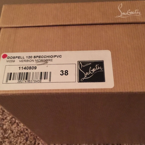 Christian Louboutin Gospell Size 38 - Picture 4 of 4