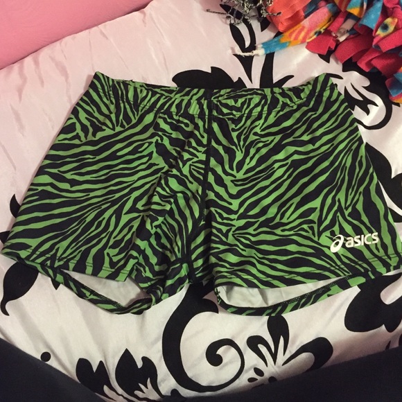 Zebra spandex shorts