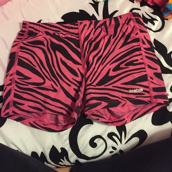 Pink zebra spandex