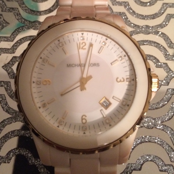 Michael Kors White Watch
