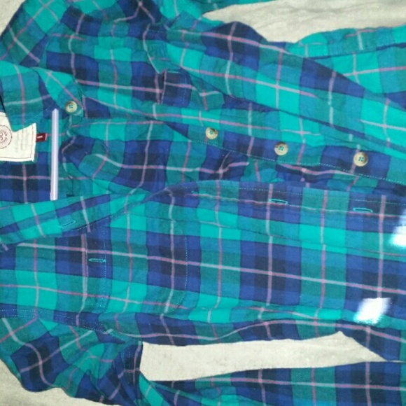 Blue flannel
