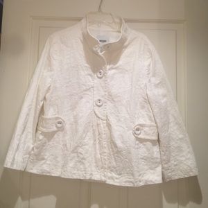 Moschino Jeans super cute white casual jacket !