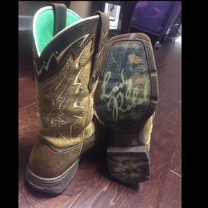 Durango lady rebel boots, square toe, women 6 1/2