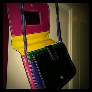 NWOT Vintage 90's crossbody purse and wallet