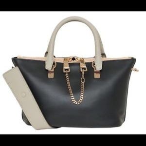Authentic Chloe Baylee Mini Calfskin Satchel Bag