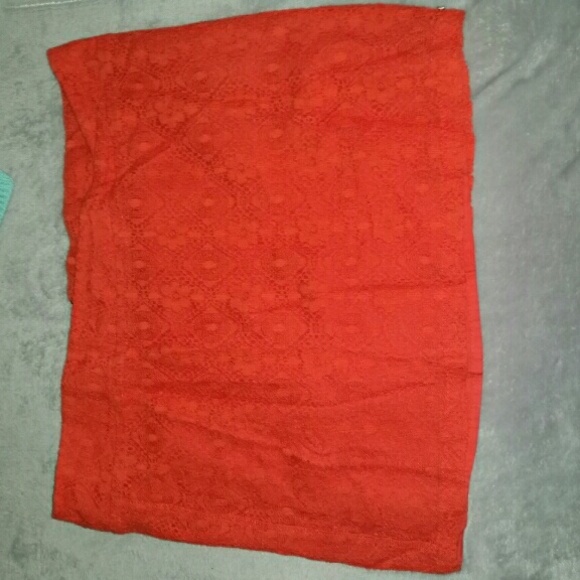 Coral skirt