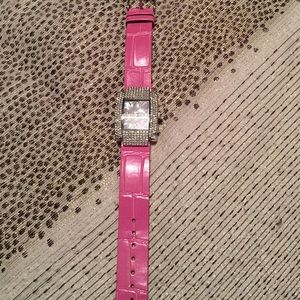 Paris Hilton pink watch