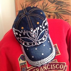 Butterfly Crystal Cap