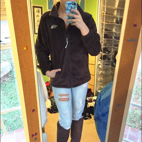 Zip up North Face Fleece Jacket