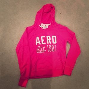Hot pink Aeropostale hoodie. Never been worn SZ XL