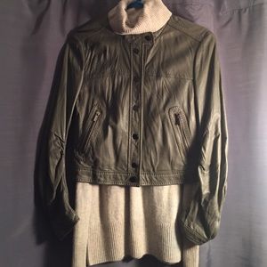 ❌SOLD BCBG leather jacket