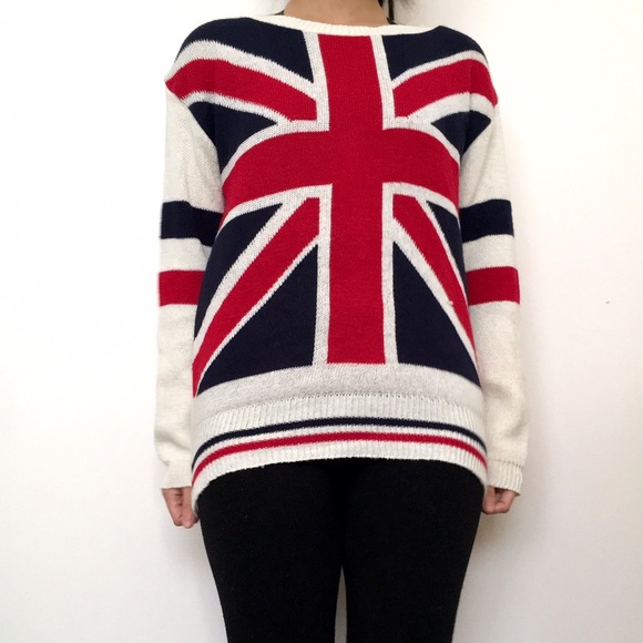 British UK flag sweater