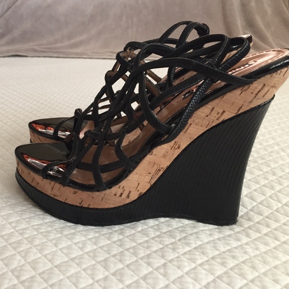 Nine West Platform Wedges Size 9